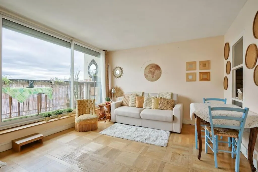 아파트 Cosy Avec Terrasse Vue Sur Le Sacre-coeur *